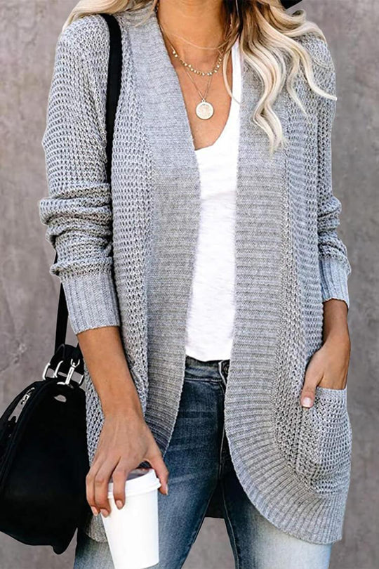 Oversized Knitted Sweater Cardigan