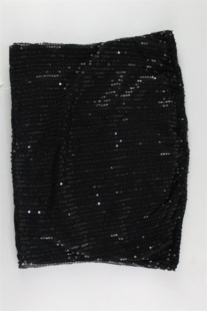 Glitter Tube Top Skinny Two Piece Shorts Set
