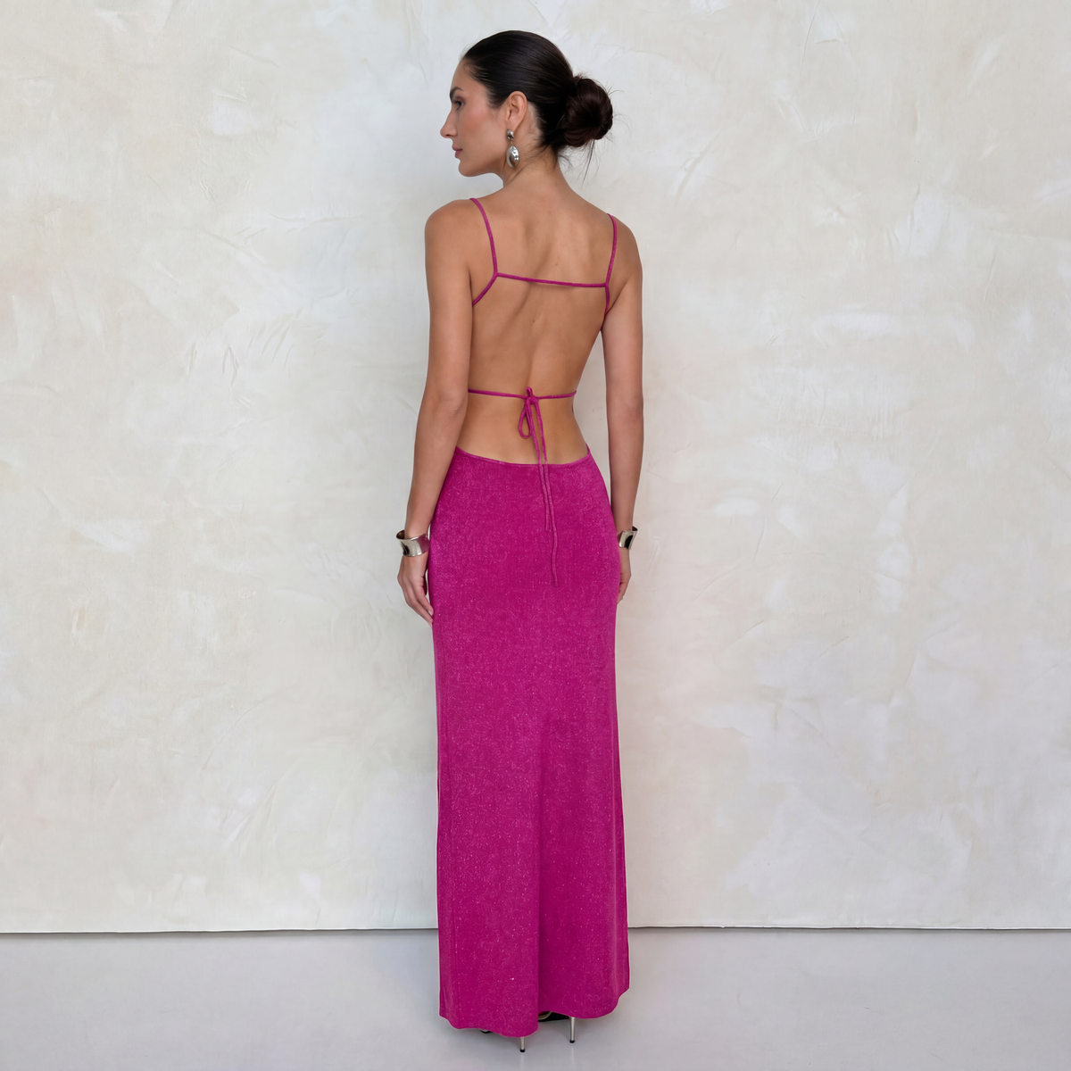 Sophia Sequin Maxi Dress
