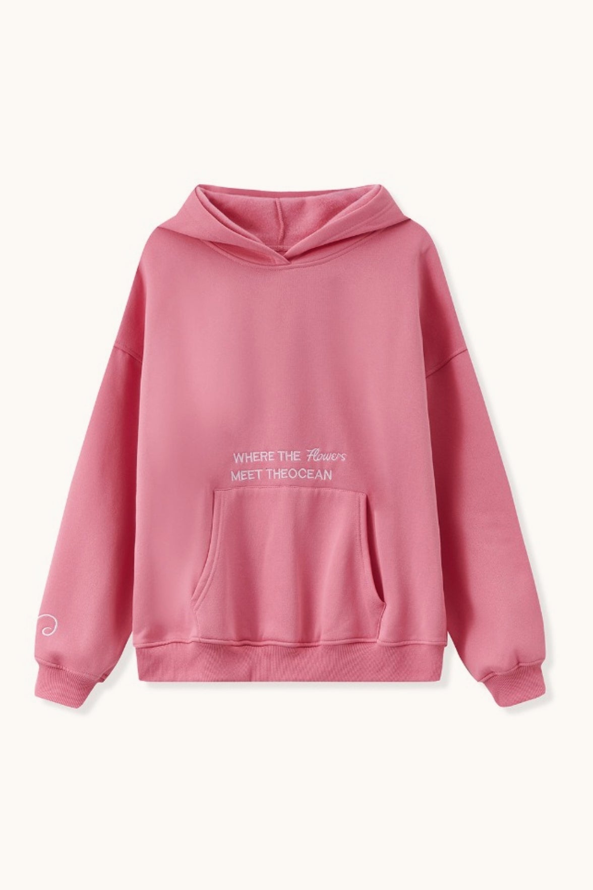 Embroidered Fleece Lined Heavyweight Hoodie