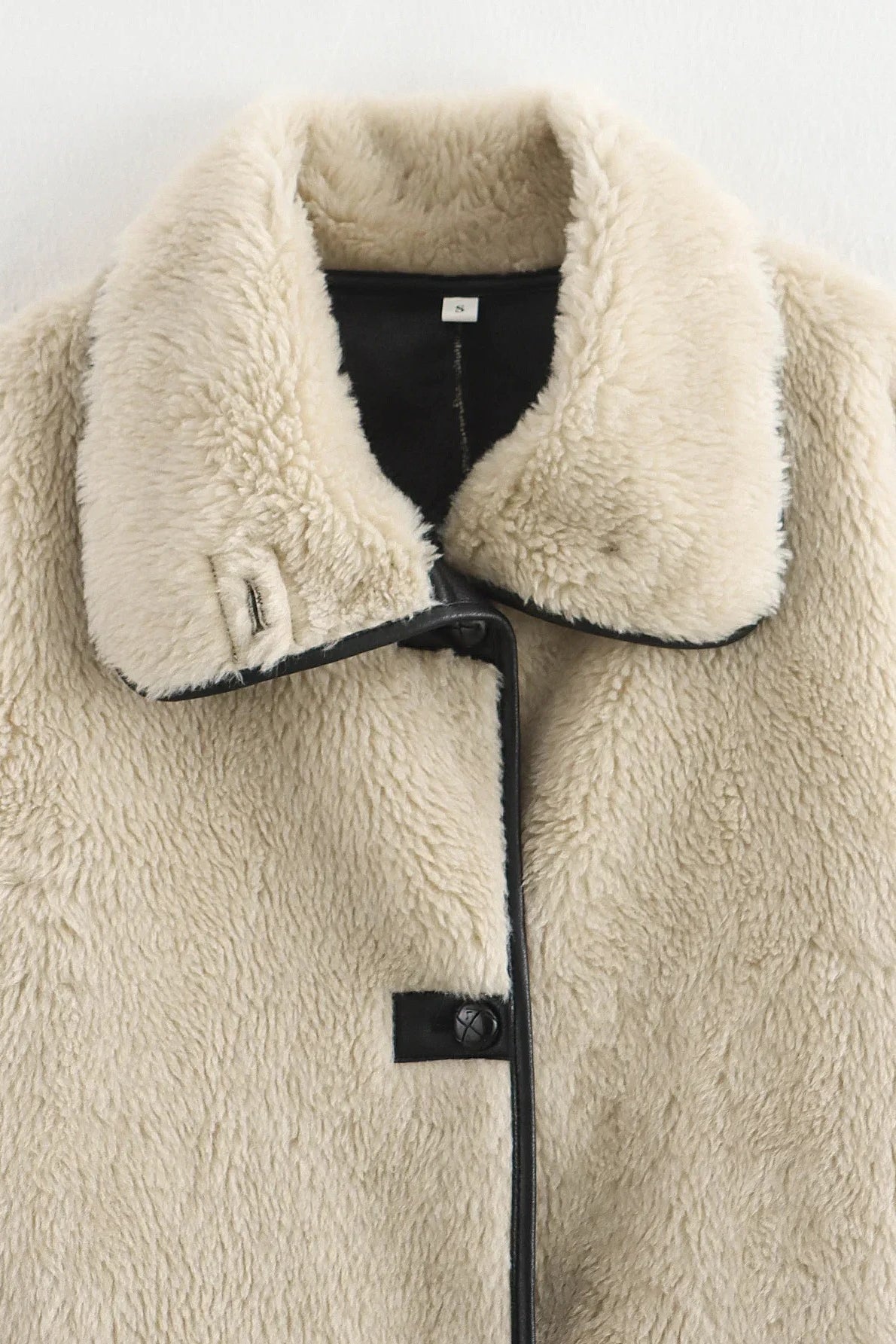 Fleece Lapel Short Jacket