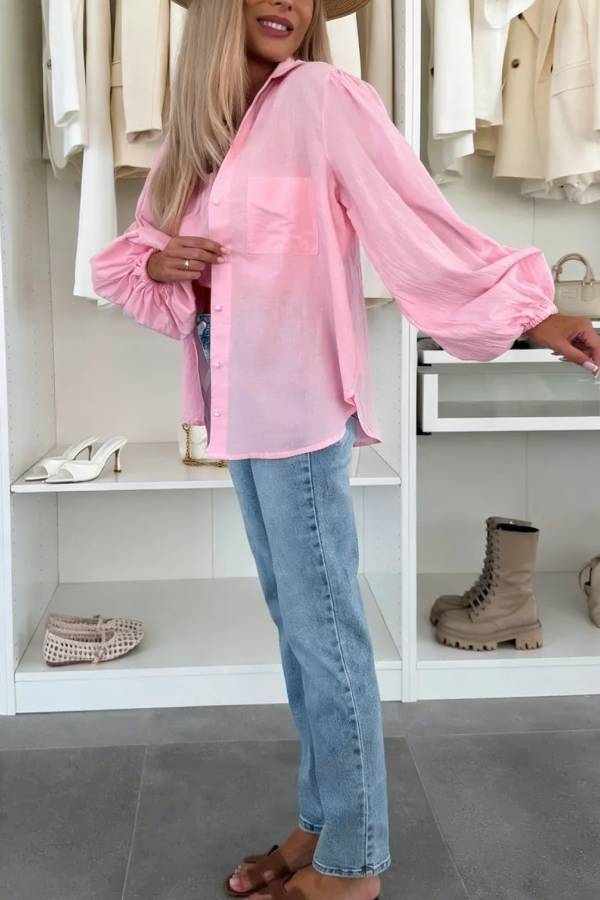 SHIRT WITH TOP PINK