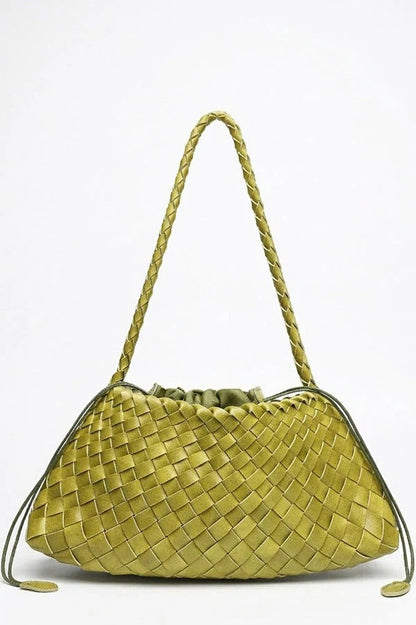 Hand-woven Vintage-style Underarm Shoulder Bag