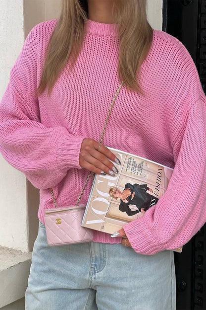 Basic Crew Neck Layering Sweater