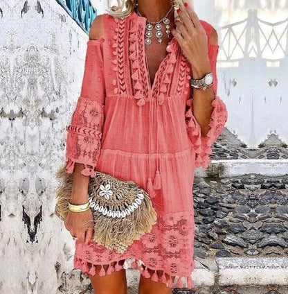 Female Casual Loose Trendy Long Party Dress