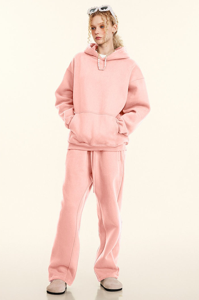 Oversized Heavyweight Fleece Pullover Hoodie