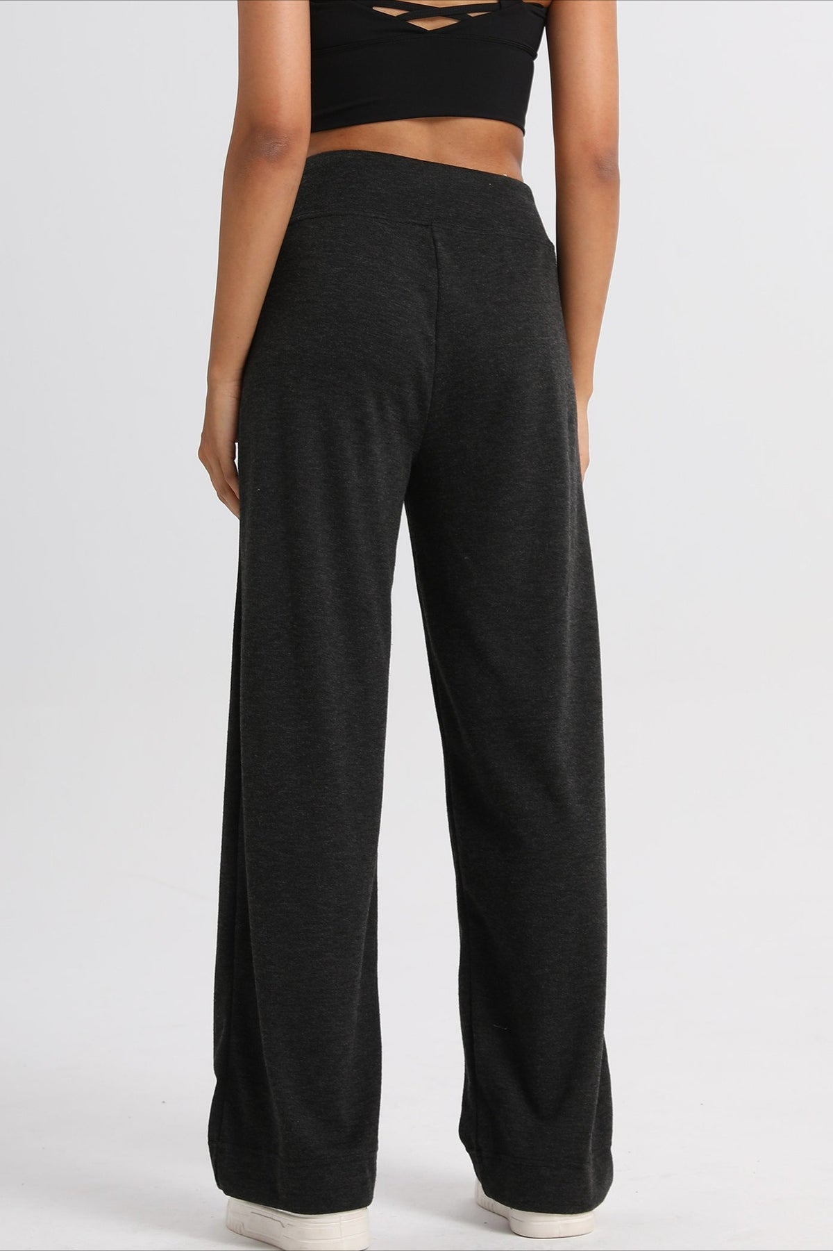 Long Color Block Yoga Knit Pants