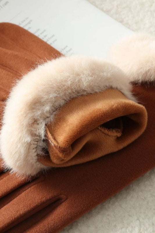 Fleece Lined Touchscreen Thermal Gloves