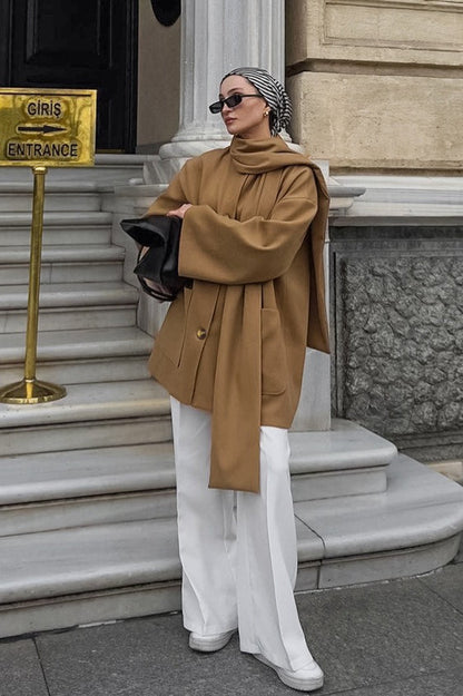 Chic Wool Blend British Style Coat