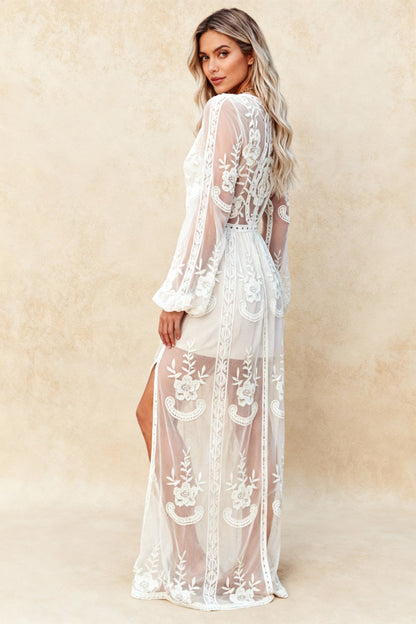 Boho Lace Stylish Maxi Dress