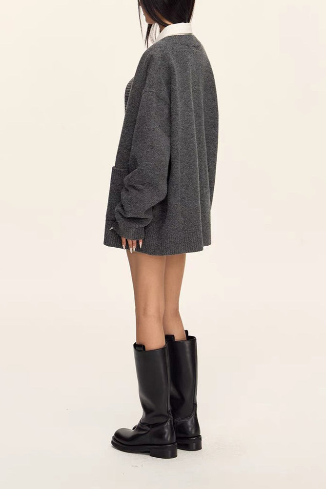 Loose Fit Knit Sweater