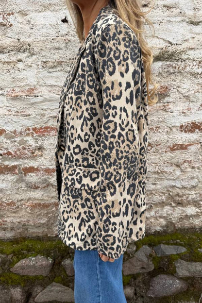 Blazer animal print