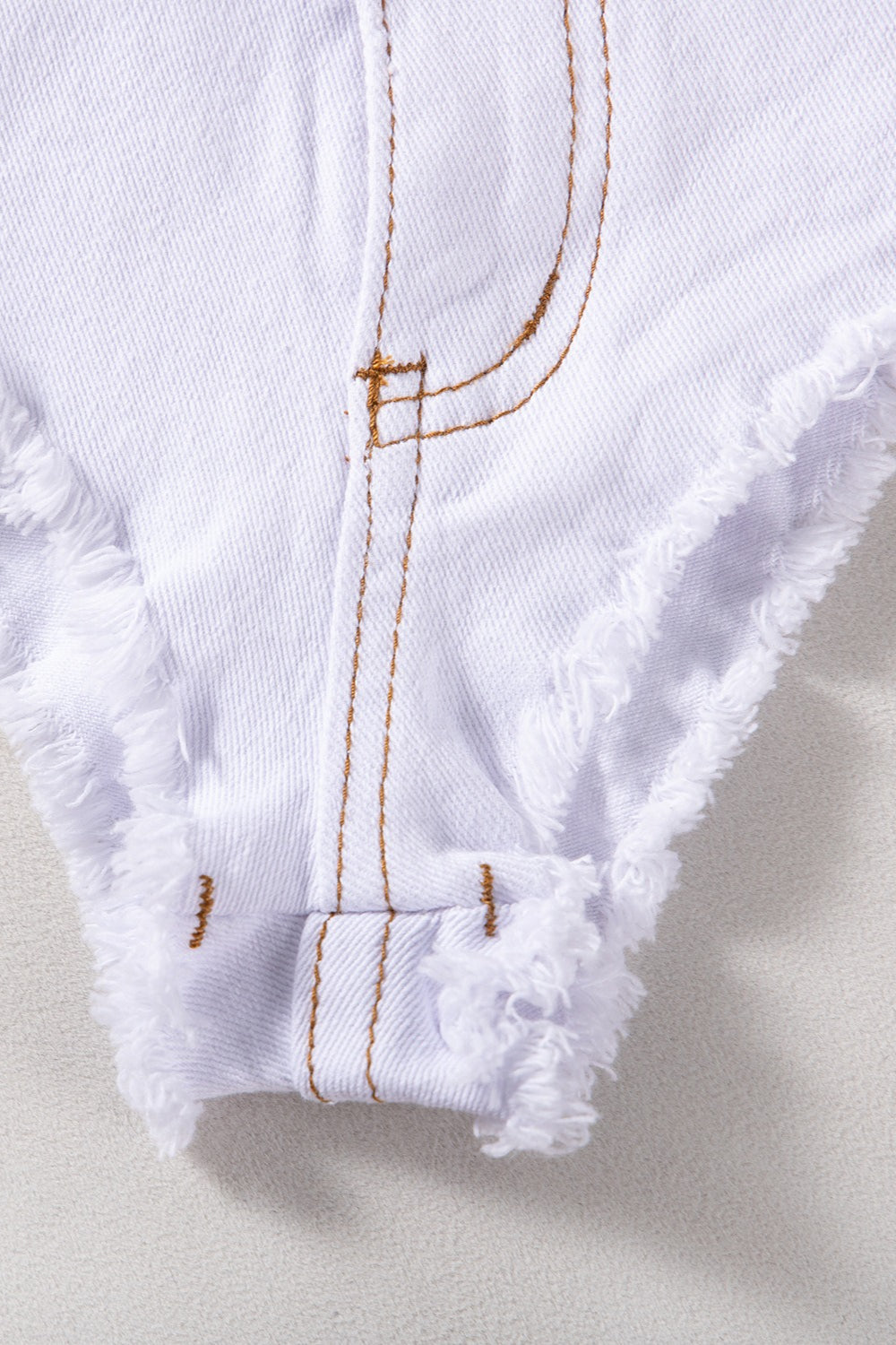 Low Rise Denim Bodycon Micro Casual Shorts