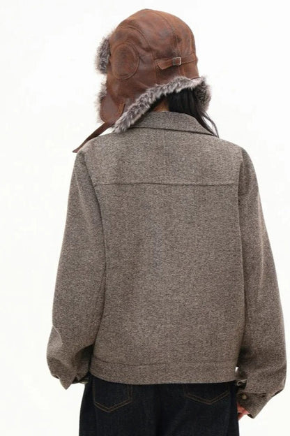 Elegant Cropped Short Jacket