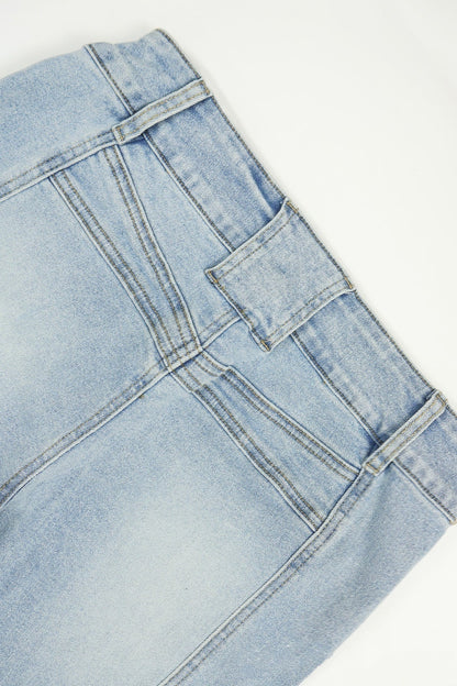 Low Rise High Stretch Slim Flare Jeans