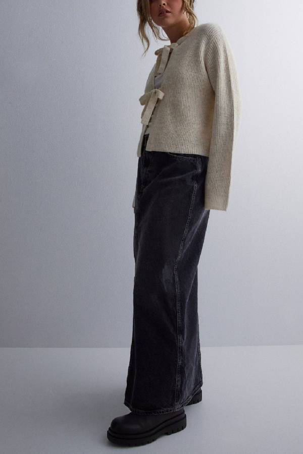 PCSILLY LS REV TIE KNIT NOOS BC