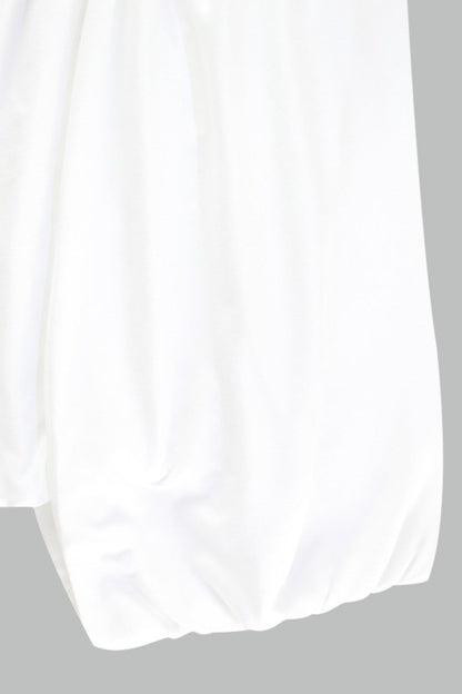 One Shoulder Corset Top High Waist Skirt Set
