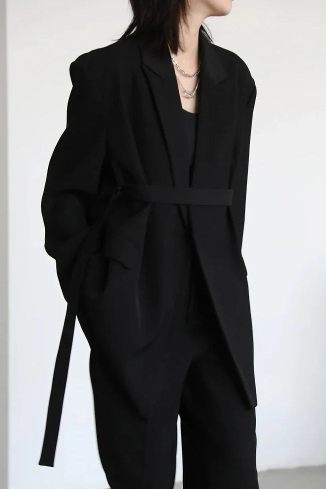 Solid Color Elegant Blazer