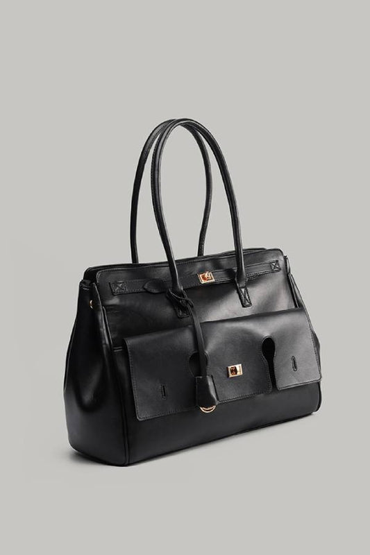 Classic multi-carrying large-capacity handbag