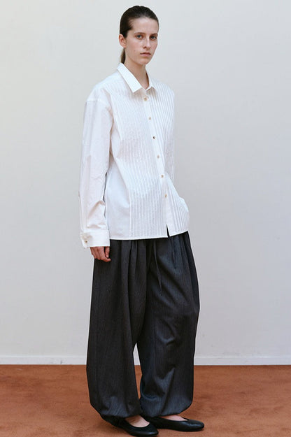 Minimalist Designer Inspired Long Sleeve Elegant Blouse
