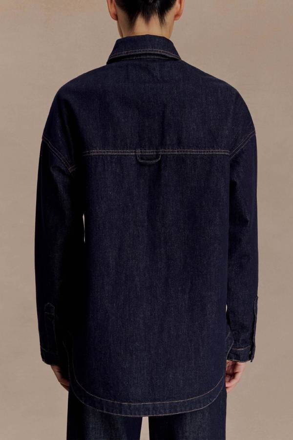 Oversized Denim Shirt