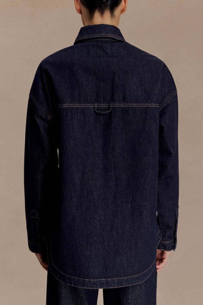 Oversized Denim Shirt