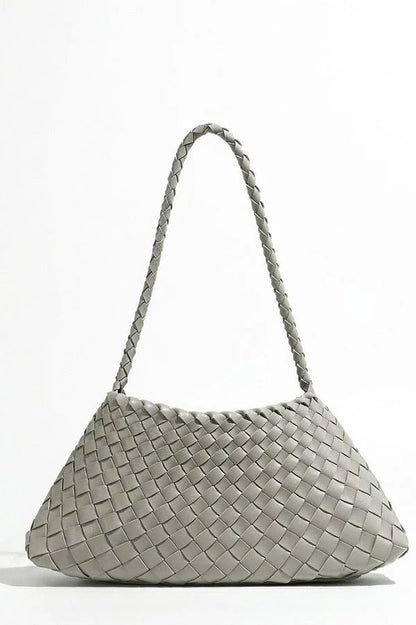 Hand-woven Vintage-style Underarm Shoulder Bag