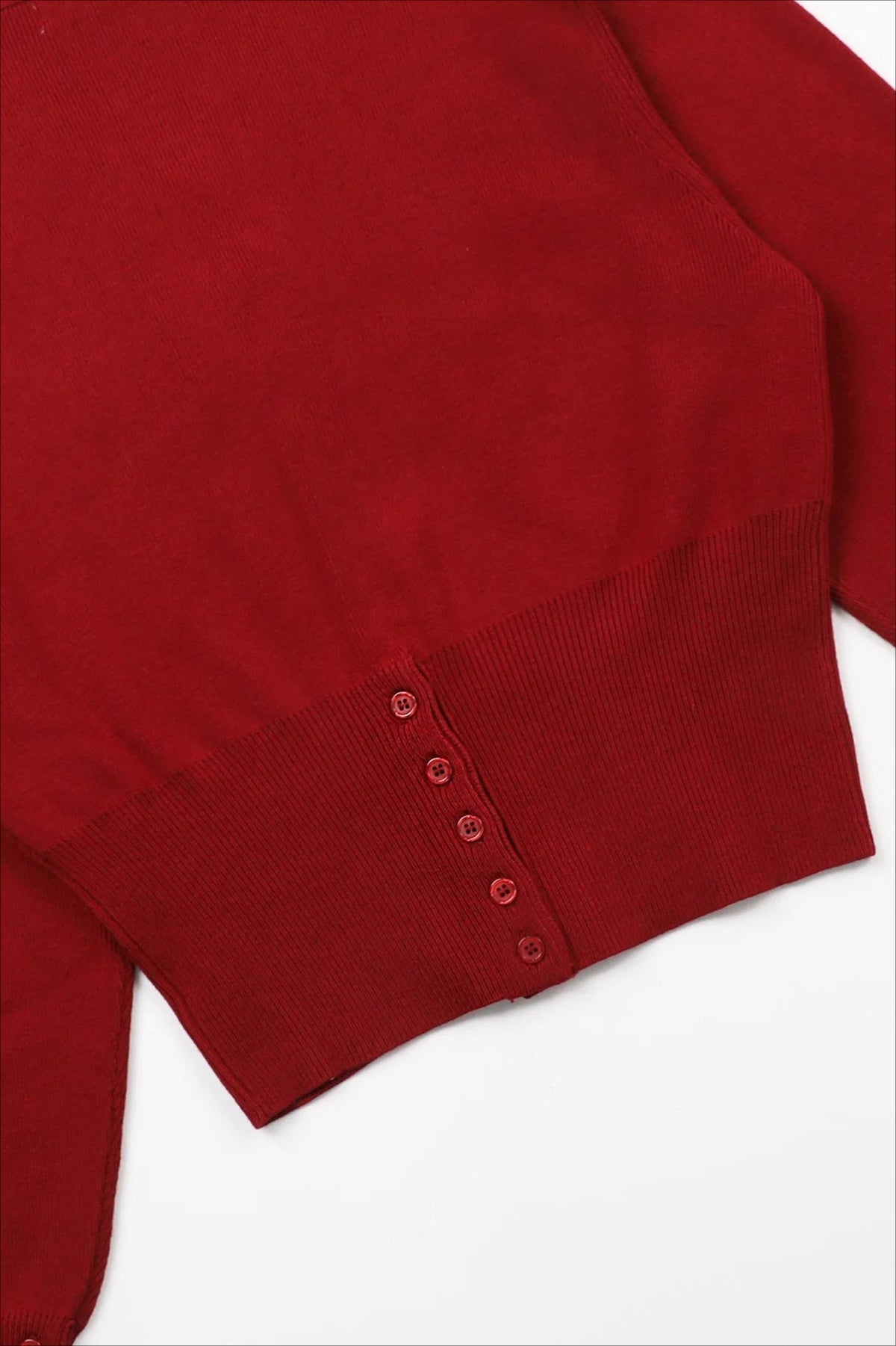 Vintage Embroidered Knit Cardigan