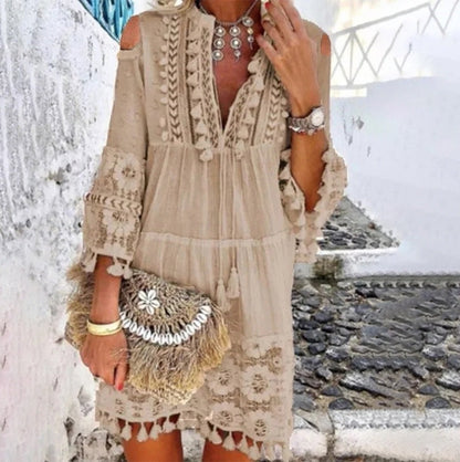 Female Casual Loose Trendy Long Party Dress