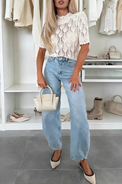 ALMER BLUE COTTON JEANS