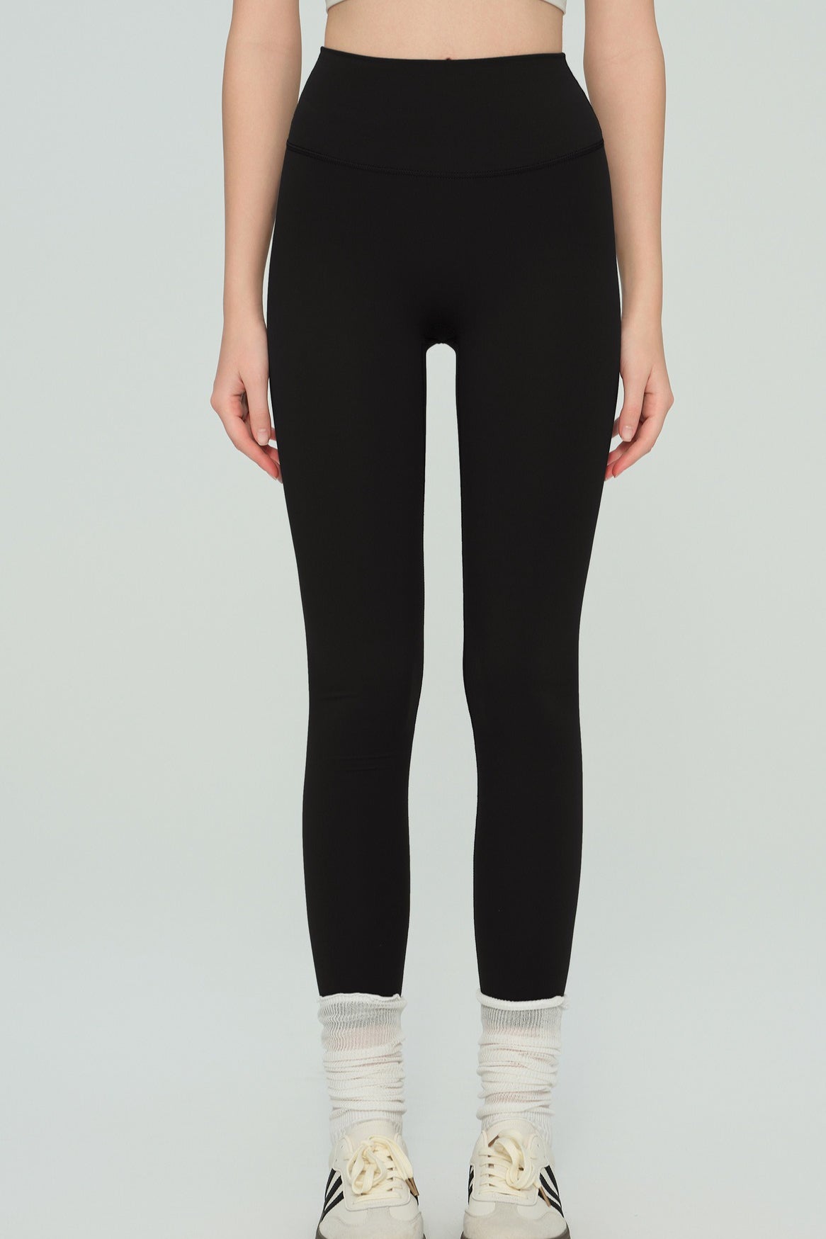 High-Waisted Fleece Lined Sculpting Leggings