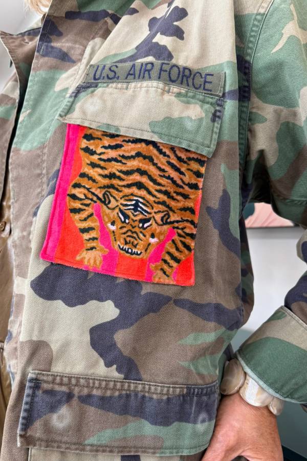 Authentic Vintage Camouflage Jacket