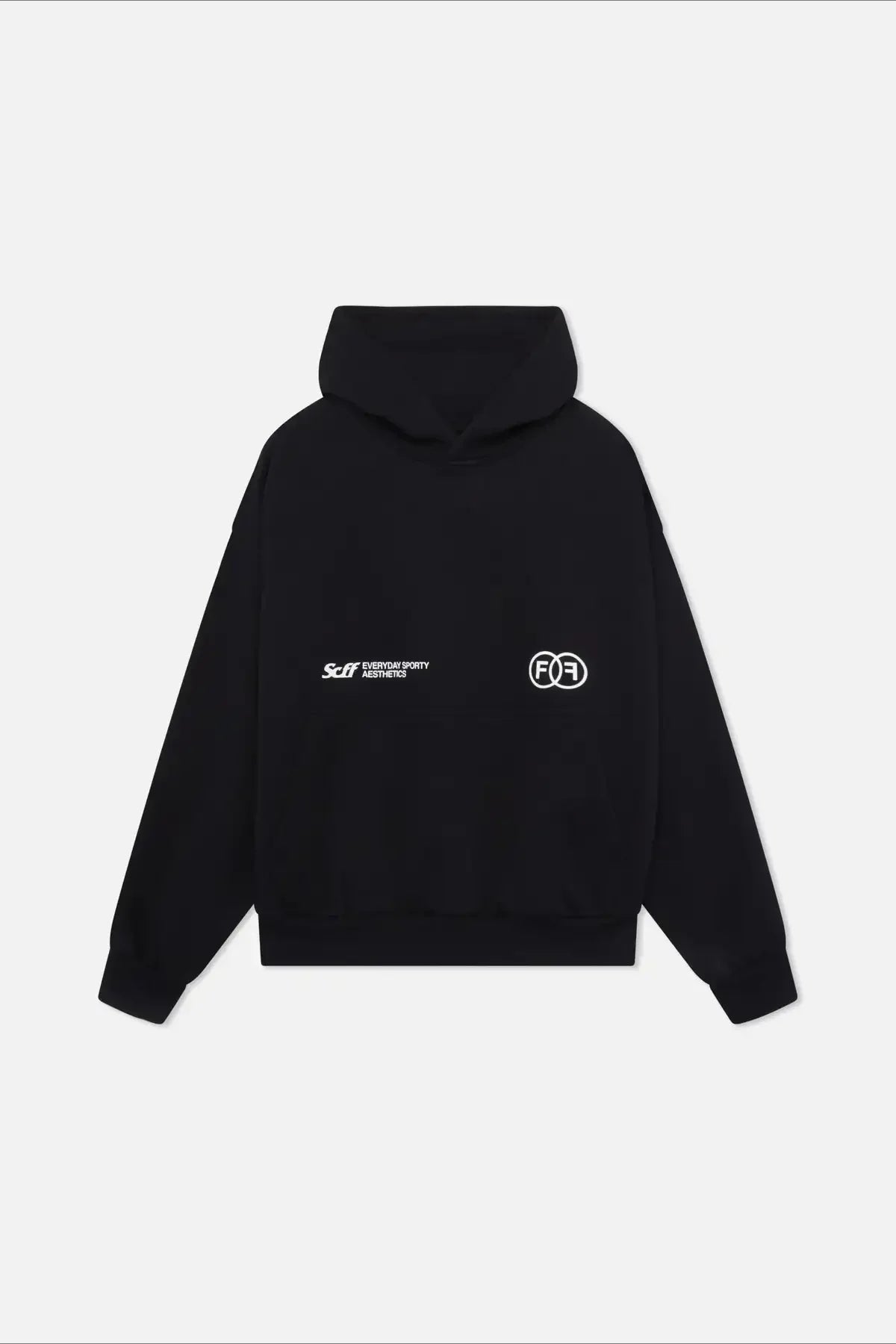 Grunge Star Print Streetwear Hoodie