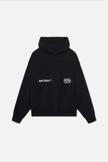 Grunge Star Print Streetwear Hoodie