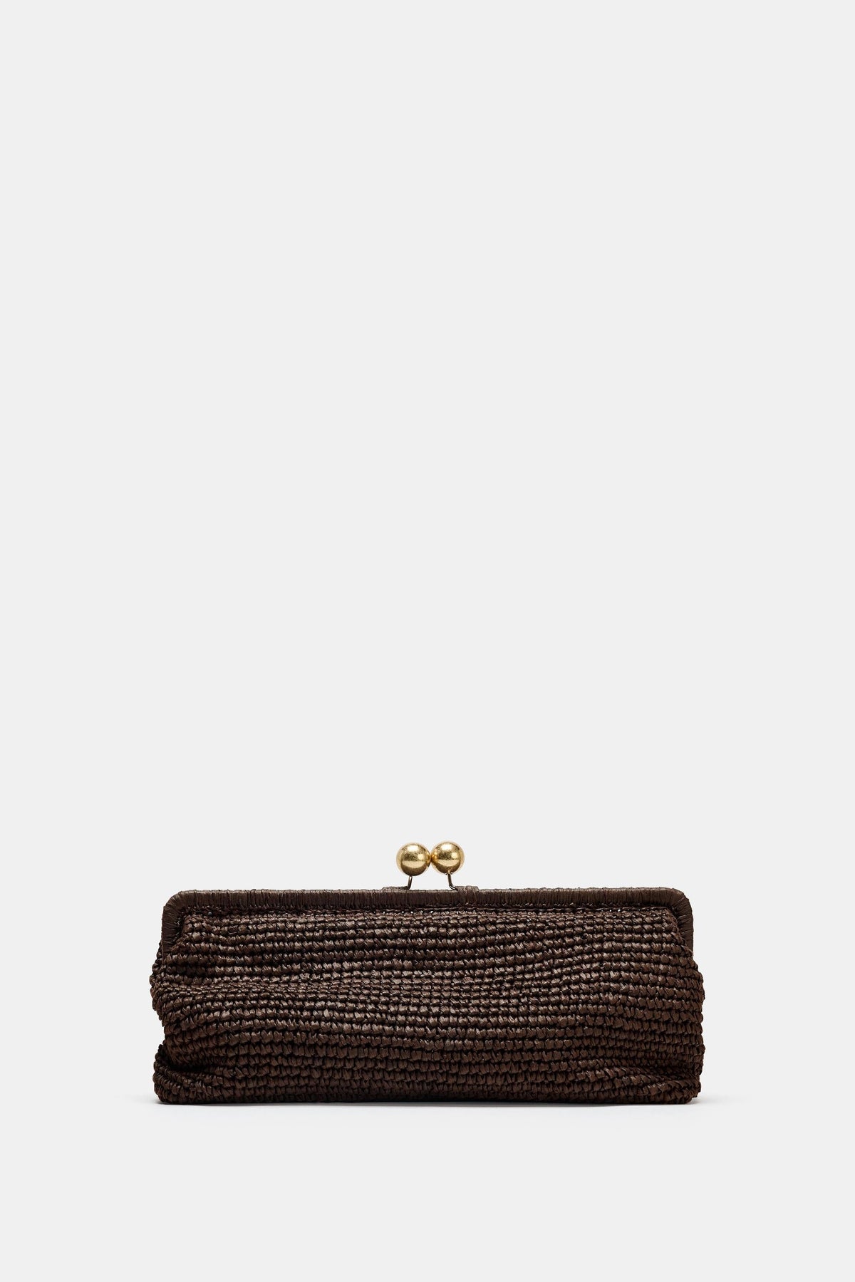 WOVEN CLUTCH BAG