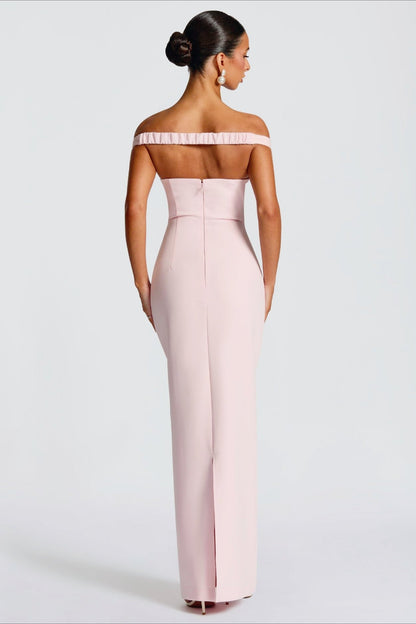 Stretch Off-Shoulder Bodycon Birthday Dress