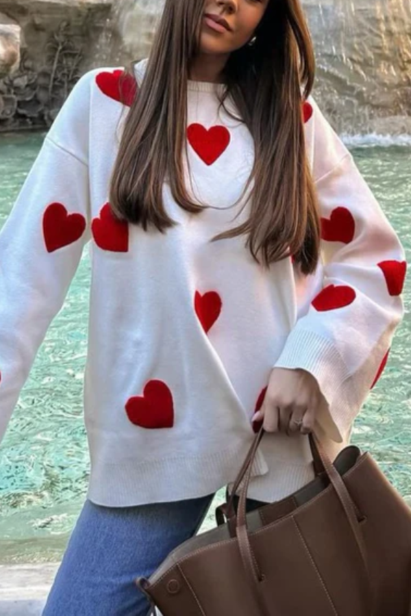 Coziest Long Sleeves Wool-blend Sweater