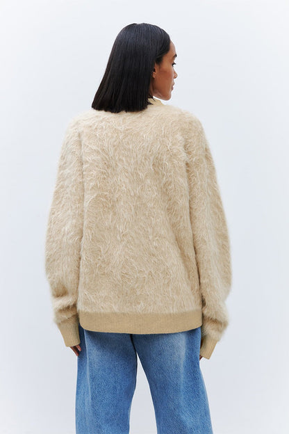 Cozy Faux Fur Cardigan