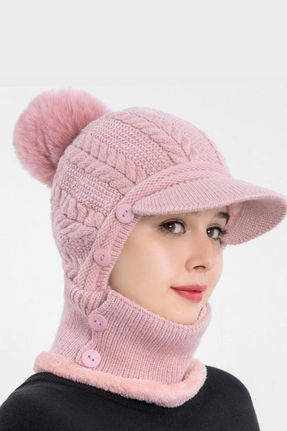 Thermal Fleece Lined Balaclava Hat