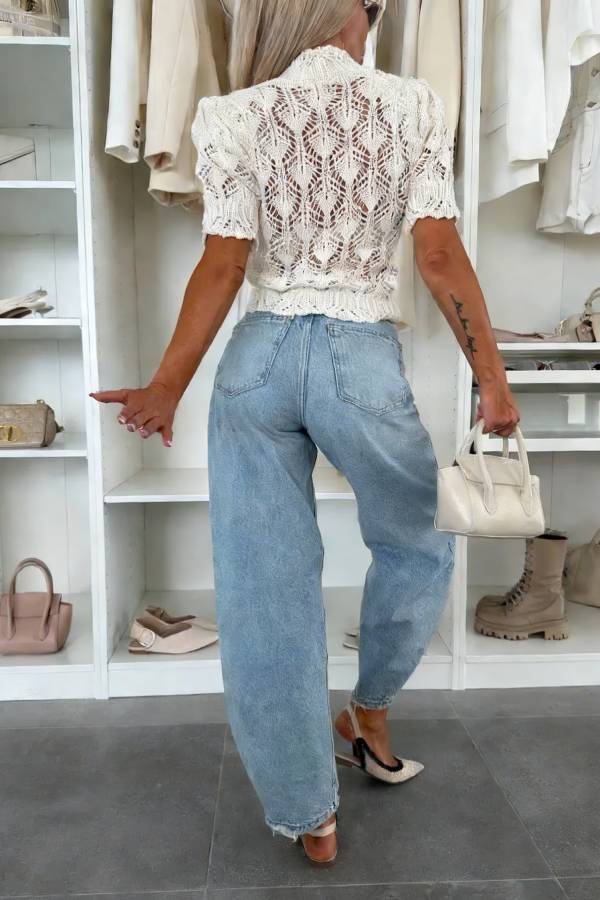 ALMER BLUE COTTON JEANS