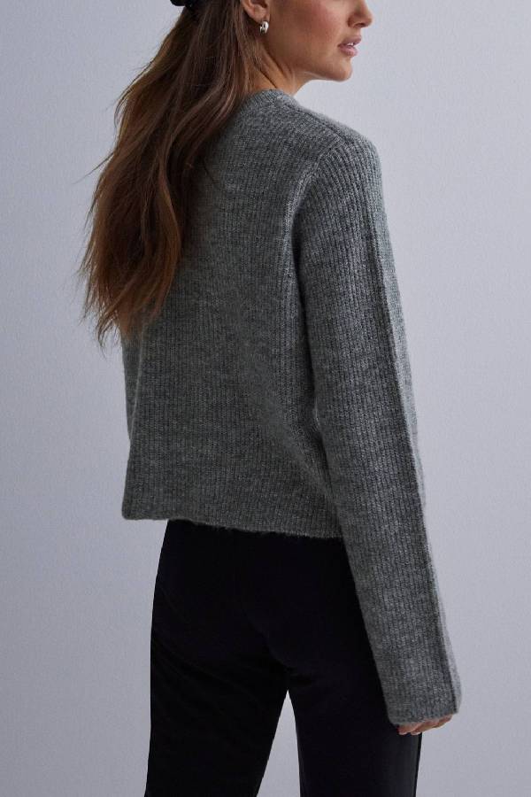 PCSILLY LS REV TIE KNIT NOOS BC