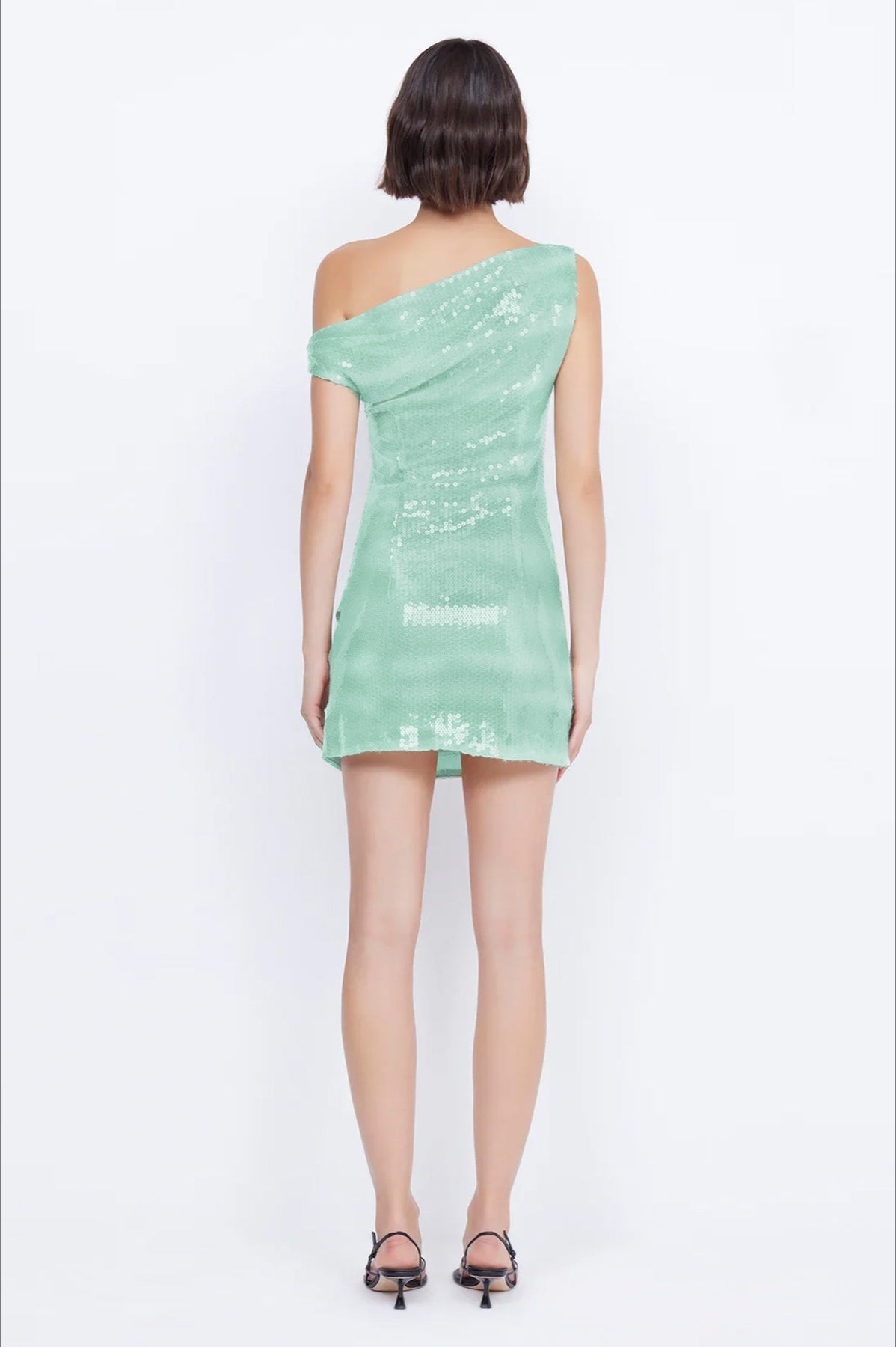 Trendy Off Shoulder Sequin Dress