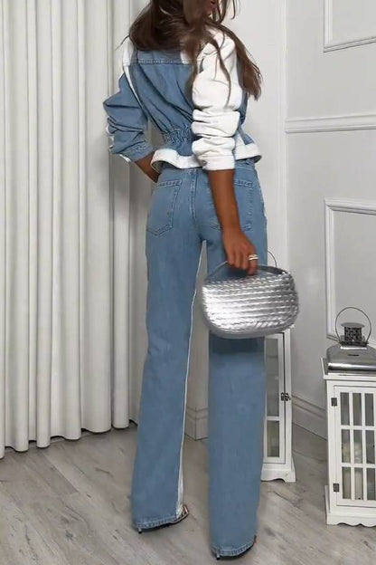 COMBINED DENIM JACKET