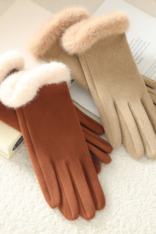 Fleece Lined Touchscreen Thermal Gloves