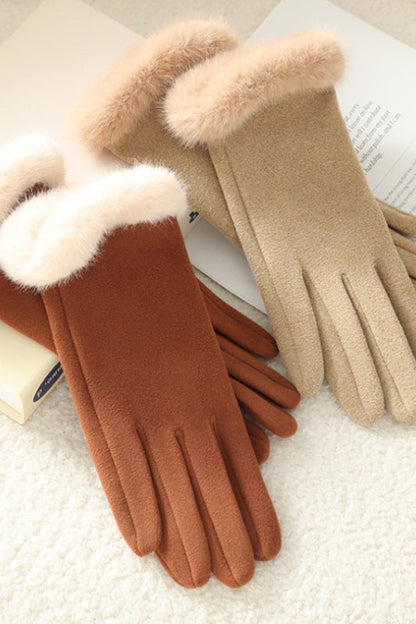 Fleece Lined Touchscreen Thermal Gloves