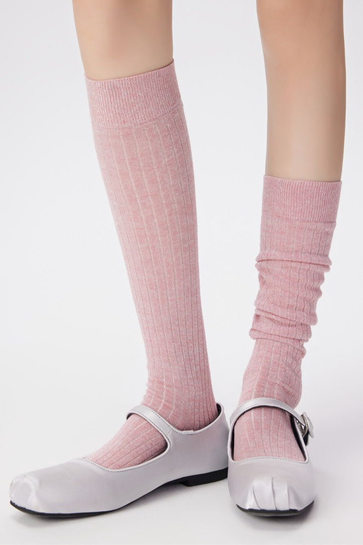 Sheer Mesh Breathable Knee High Socks