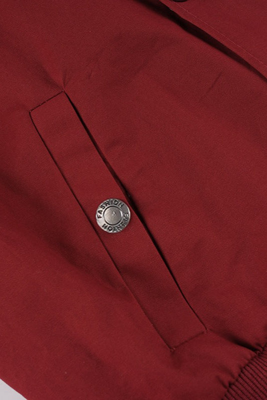 Urban Stand Collar Zip Detail Jacket