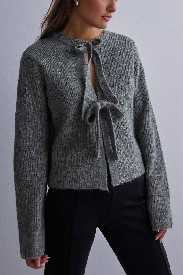 PCSILLY LS REV TIE KNIT NOOS BC