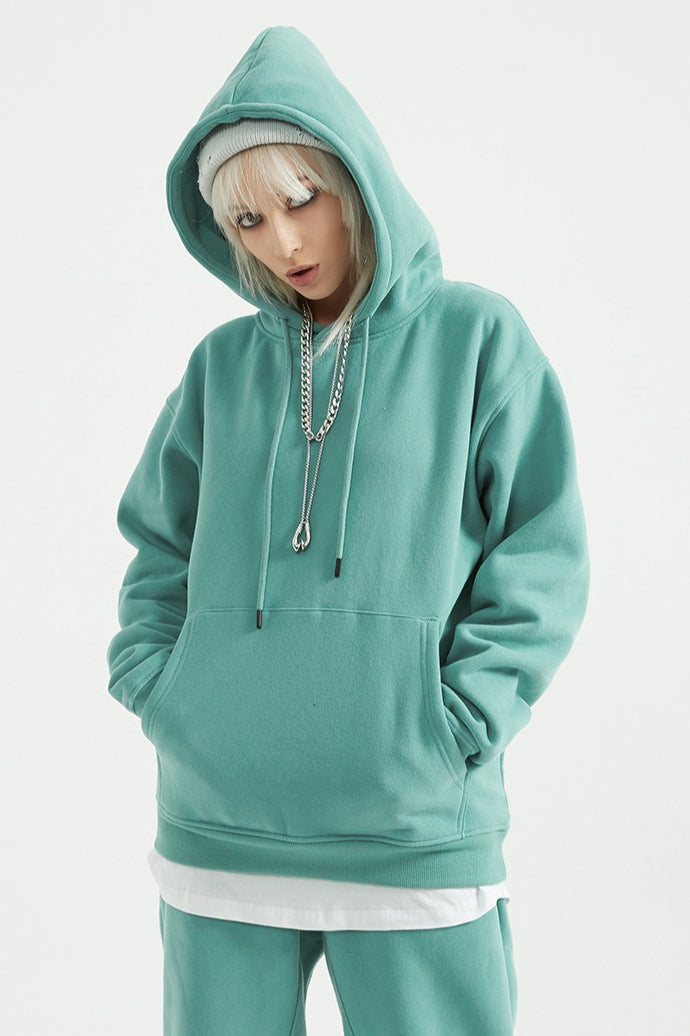 Heavyweight Fleece Lined Pullover Hoodie