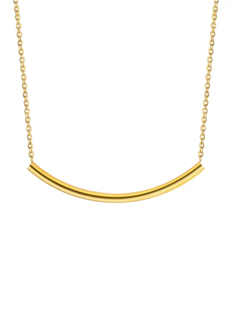 Curved Bar Necklace